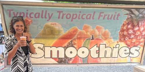 Tasty Foods & Typically Tropical Fruit Smoothie